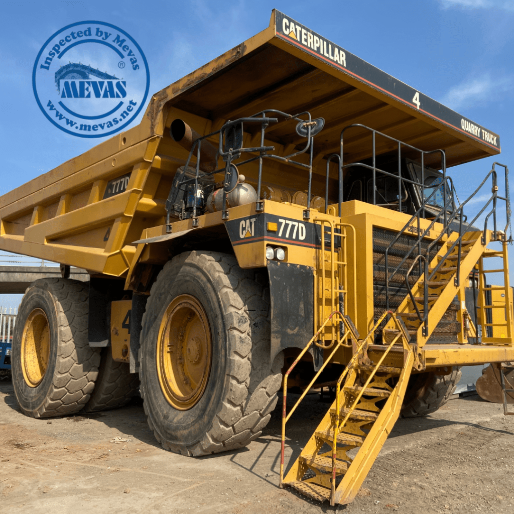 Mining Truck CAT 777D, appraisal and valuation by Mevas